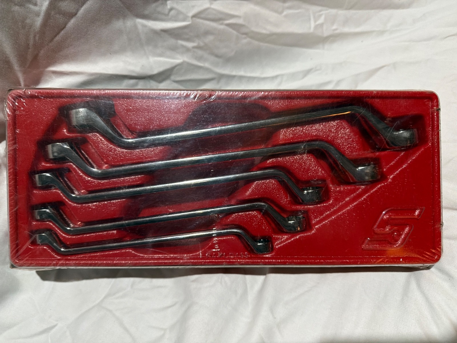 New Snap On 12 Pt STANDARD Deep 60° Offset Box Wrench 5 Pcs Set – XO605 SAE
