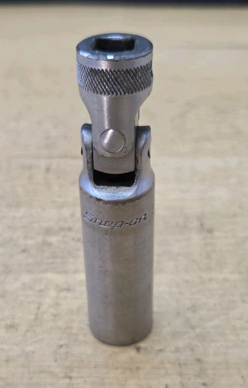 Snap On S9706KFUA- 3/8″ Drive 5/8″ Knurled 6Pt Universal Spark Plug Socket
