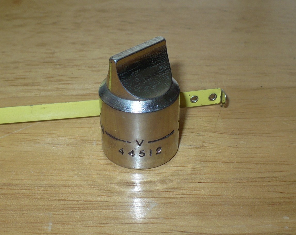 Vintage Craftsman 3/4″ Drag Link Socket 44512 -V- 1/2″ Drive