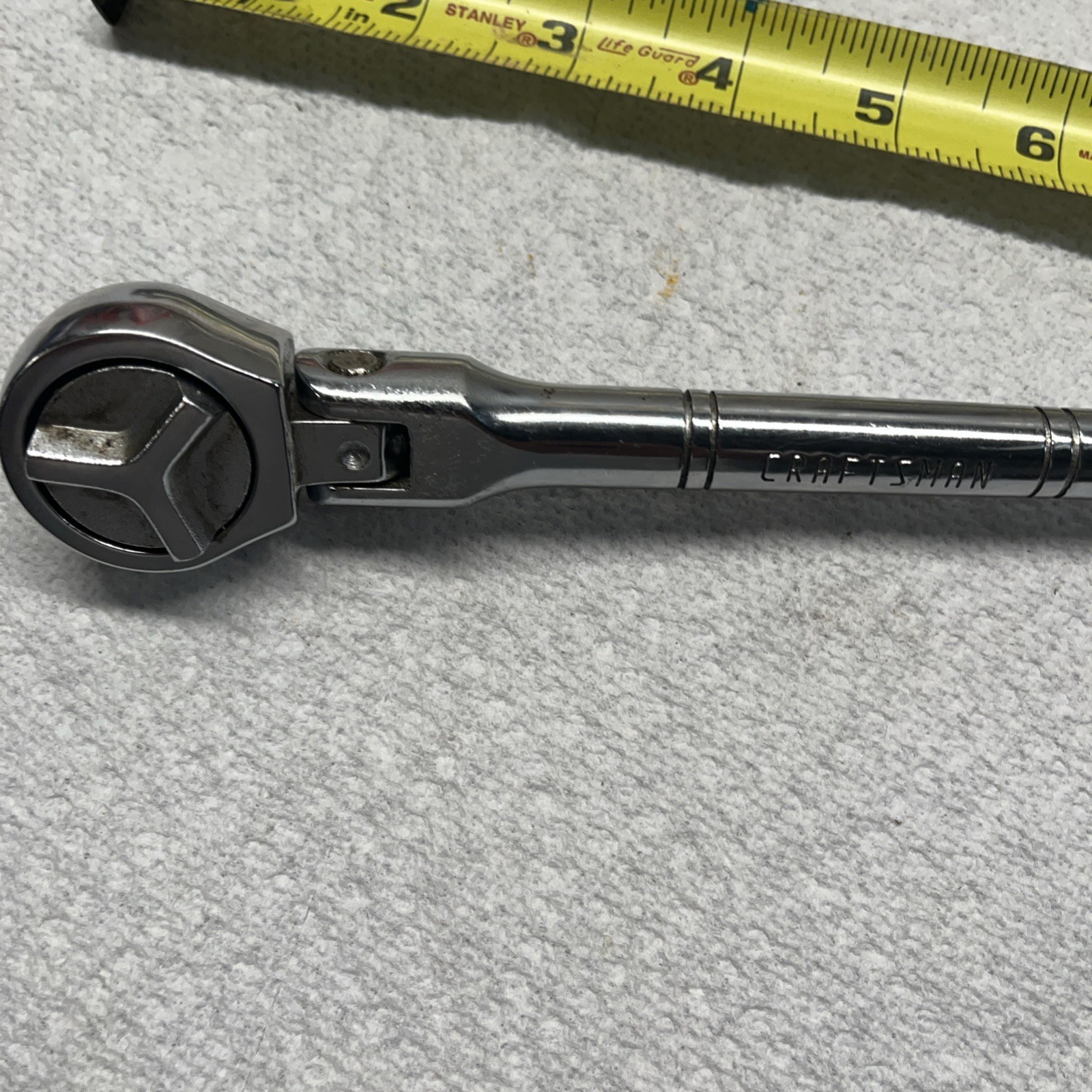 CRAFTSMAN Tools 3/8″ Drive Flex Head Ratchet 3/8dr Swivel head Ratchet