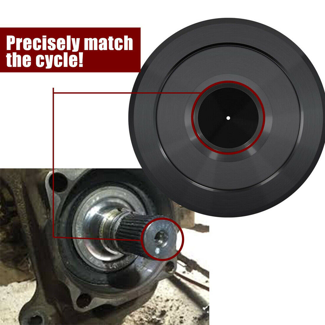 For Ford F250 F350 F450 F550 1998-2004 Axle Shaft Vacuum Oil Seal Installer 6695