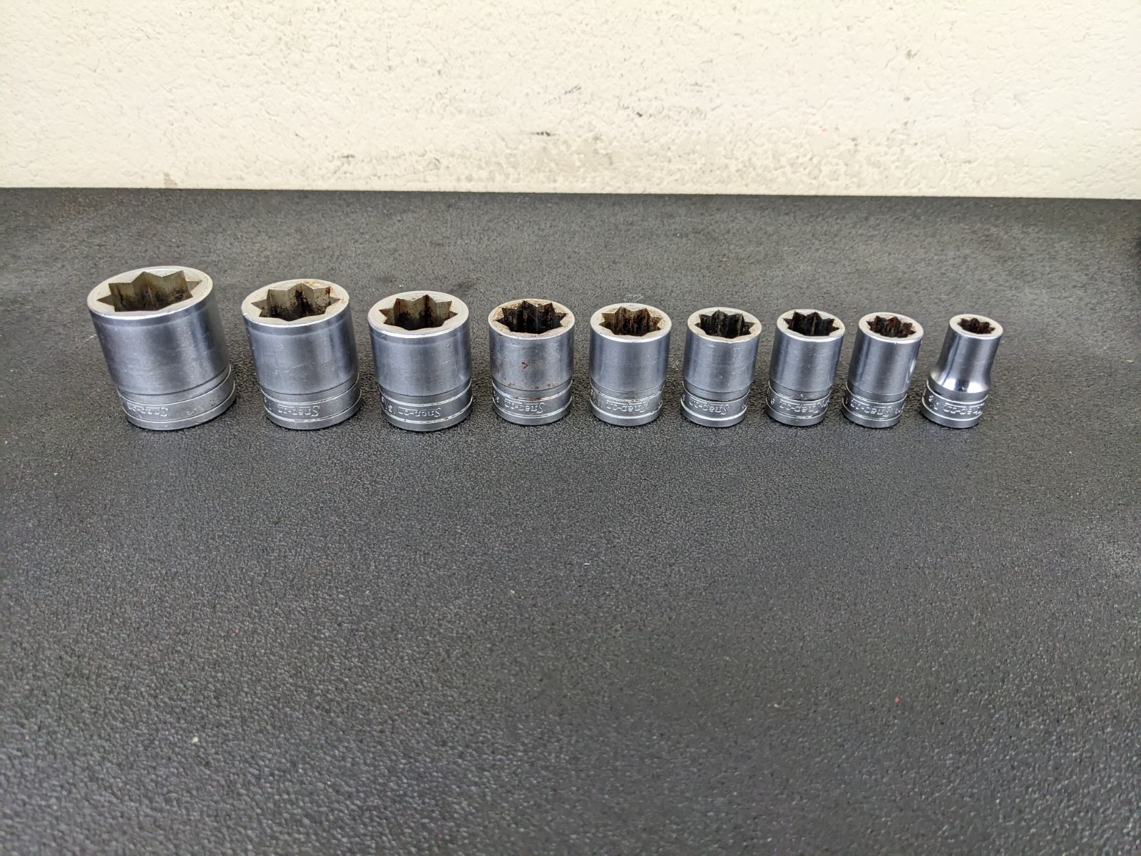 #bp288 Snap-on Tools USA 1/2″ Drive SAE 8 Point Double Square Socket Set