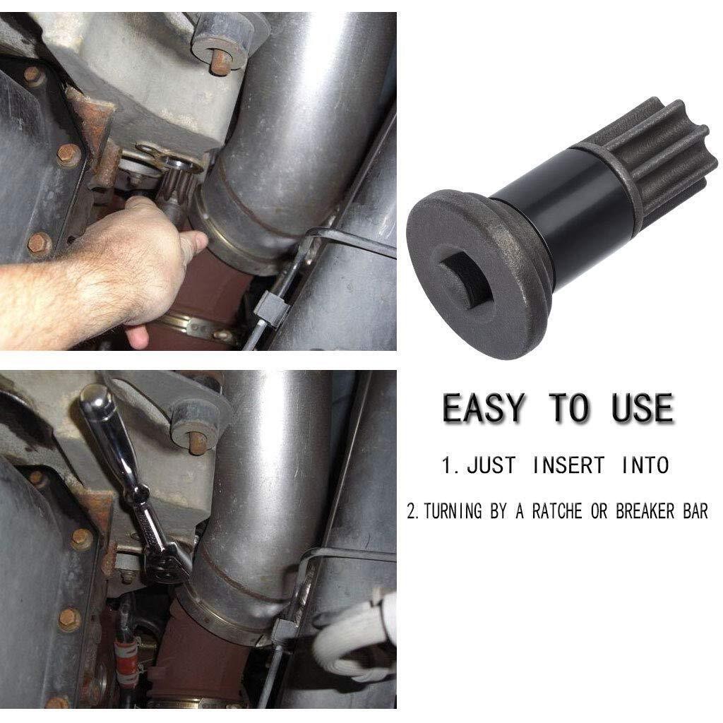 Engine Barring Tool for Cummins B/C Series & Dodge Pickup 3.9L 5.9L 6.7L & 8.3L