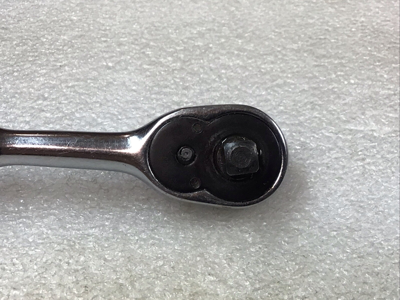 Snap-On#TM70B – 1/4” Dr., Chrome, 4.25” Long, Stubby Ratchet, Rebuilt-USA-NICE-