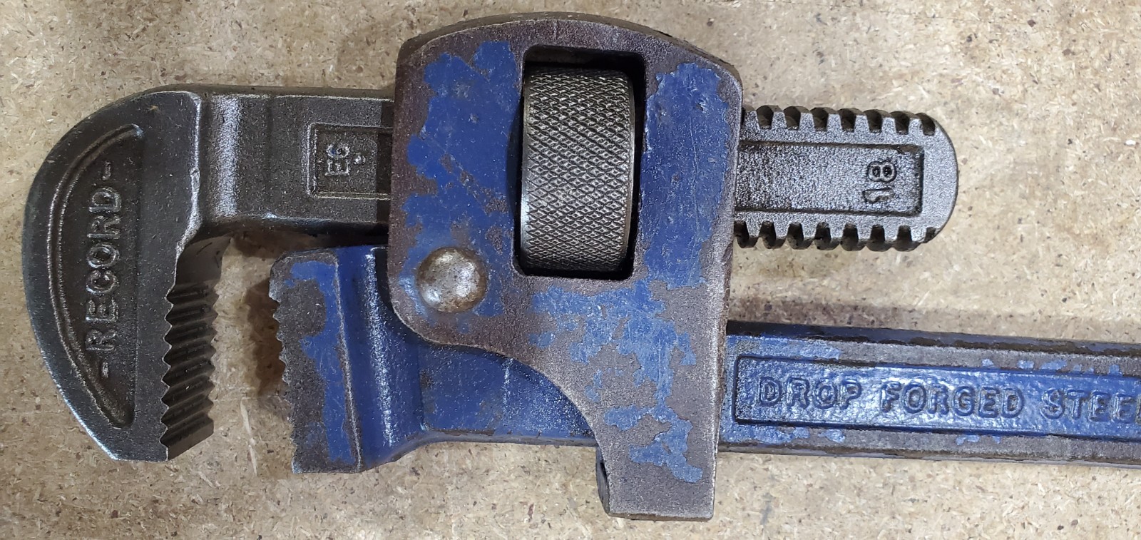 Genuine vintage Record 18” Stillson Pipe Wrench, excellent original condition