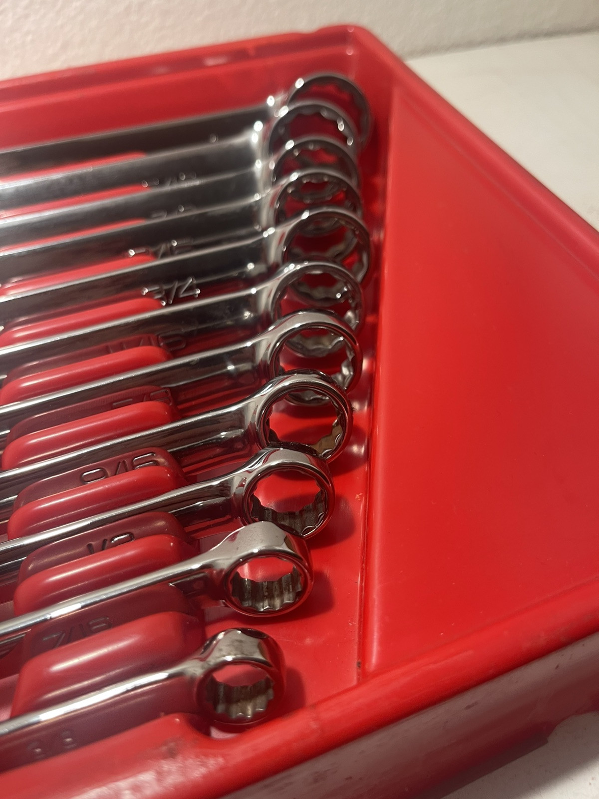Snap on 11Pieces, 12 poit, SAE Combinacion wrench Set