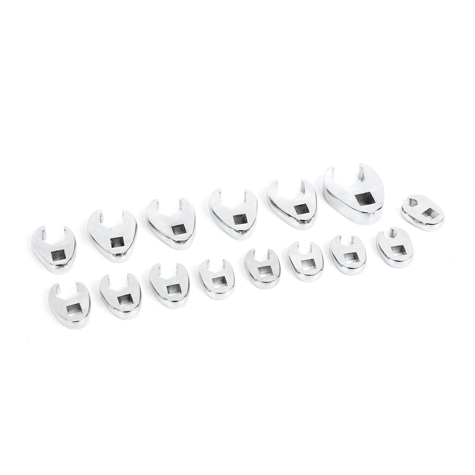 15PCS Crows Foot Wrench Set 1/2″ and 3/8” Drive Flare Nut Wrench Set 8mm to 24mm