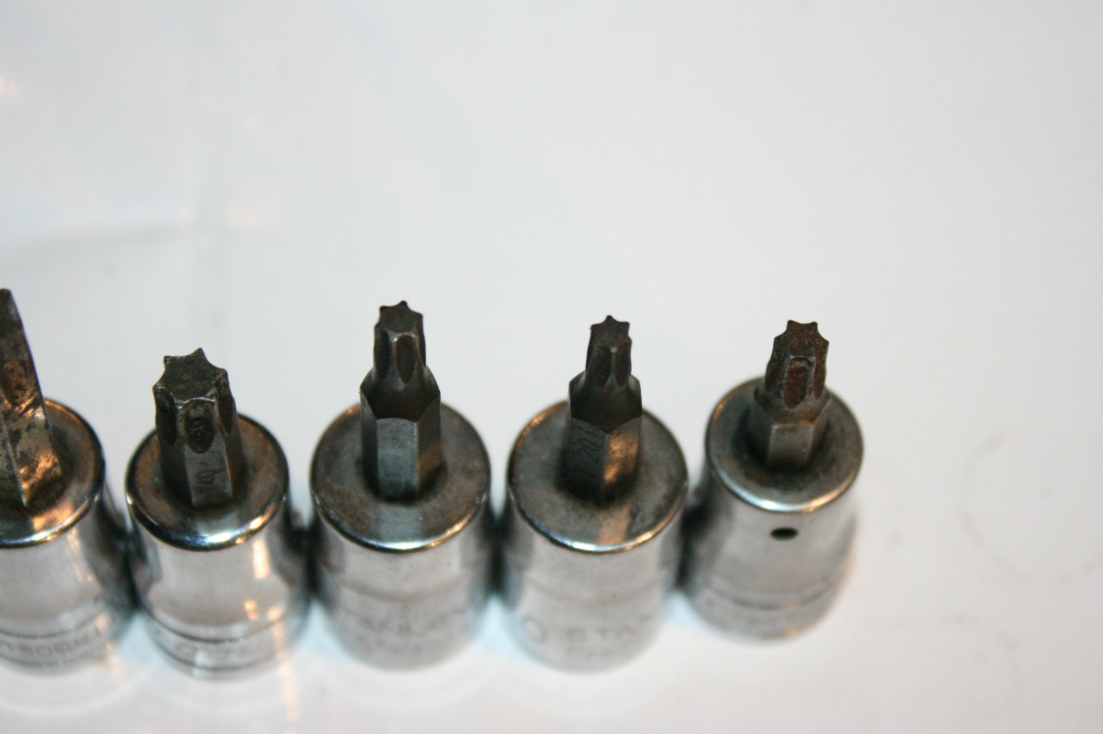 SNAP-ON TOOLS MAC STANLEY 3/8″ DRIVE TORX DRIVER SOCKET SET 8pc USA