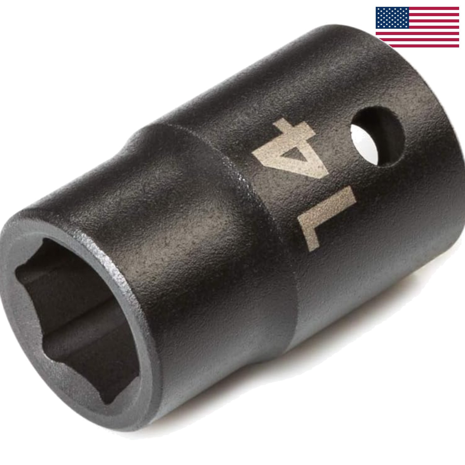 1/2 Inch Drive 14mm Impact Socket – Dual Markings & Corrosion-Resistant Design