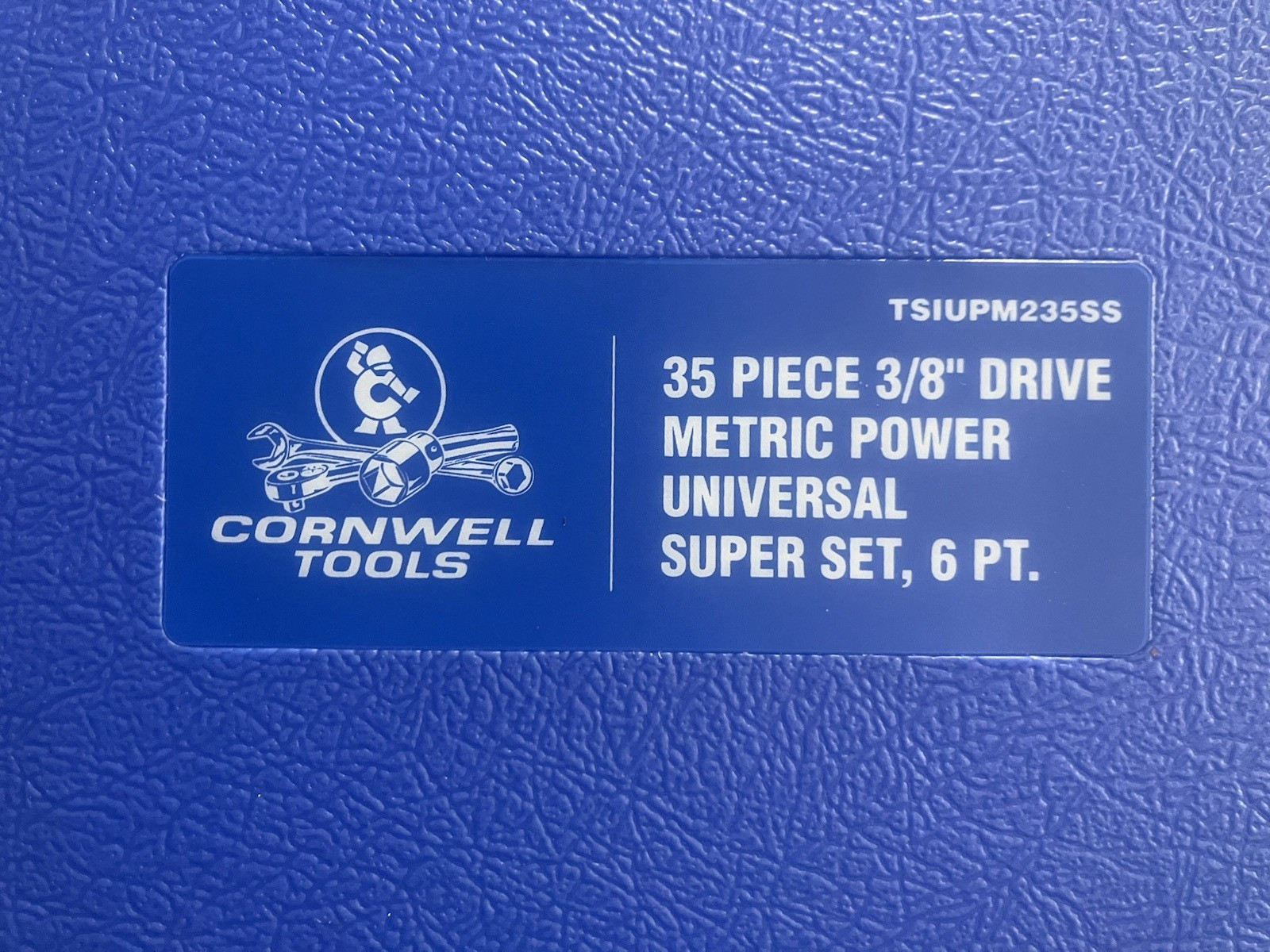 Cornwell universal impact socket set METRIC swivel sockets shallow + deep 8-24mm