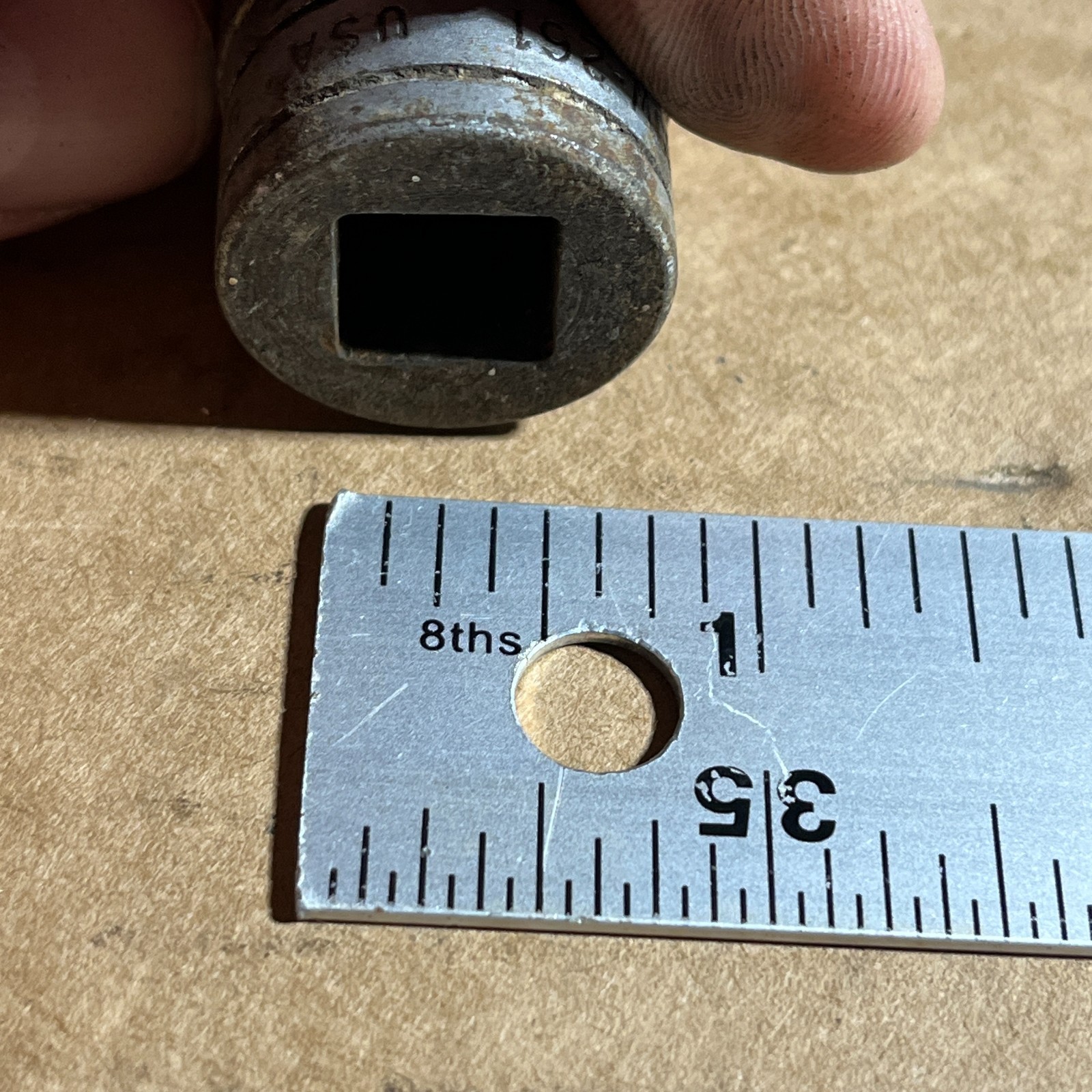 Snap-on Vintage 1/2″ Drive SAE 13/16″ Shallow 12-Point Socket SW-261
