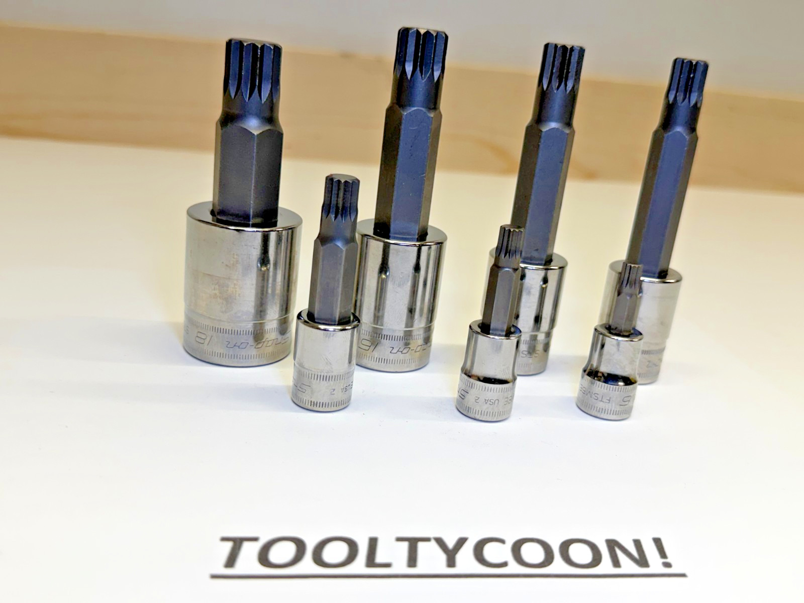 SNAP-ON USA NEW 7PC METRIC TRIPLE SQUARE SOCKET SET TSS7KIT