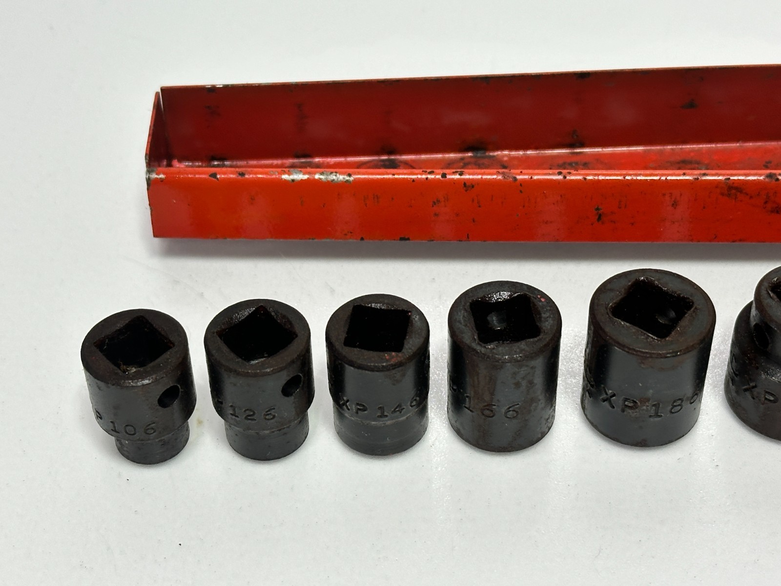 MAC Tools USA 8pc 3/8″ Drive XP SAE 5/16-3/4” 6-Point Shallow Impact Socket Set
