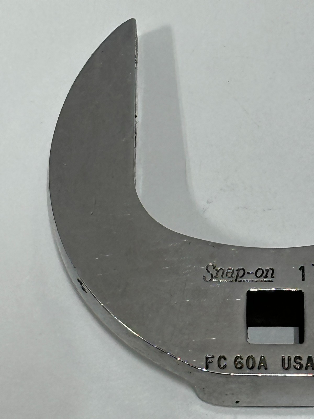 USED,SNAP ON TOOLS » 1 -7/8 IN. » 3/8 DR. OPEN CROWSFOOT, PART #FC60A
