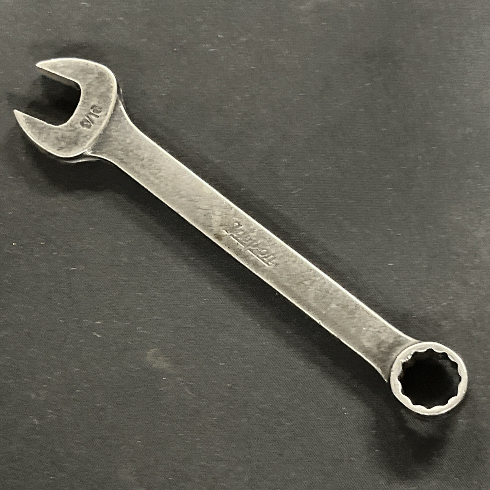 Vintage Snap-on GOEX180 9/16″ Black Industrial Finish Combination Wrench USA