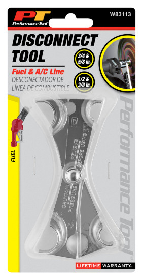Performance Tool W83113 Scissor Fuel Line and A/C Disconnect Tool