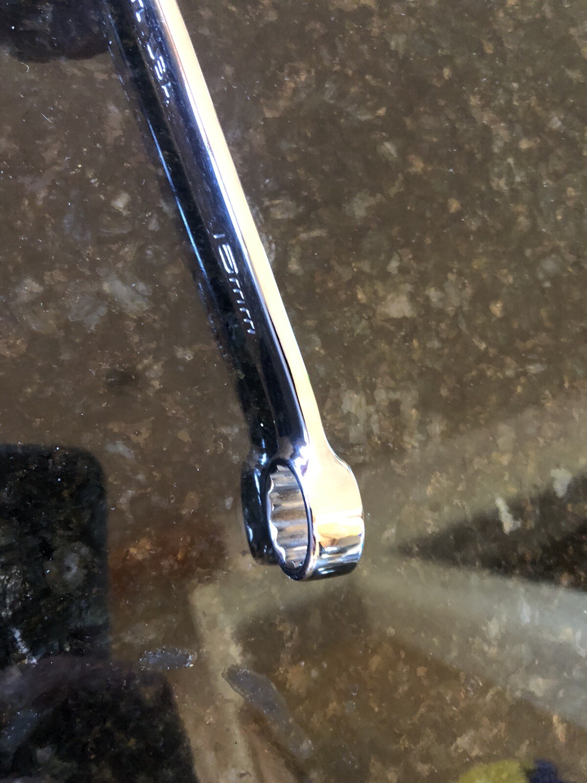 Snap On Tools NEW SOEXM15 15 mm 12-Point Metric Standard Combination Wrench
