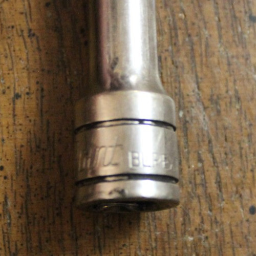 Blue Point Tools 6″ Long Chrome Knurled Extension 3/8″ Drive BLPEXTK386