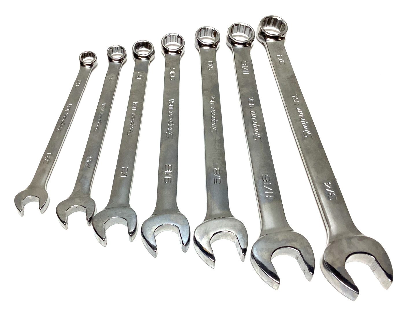 NEW Snap-on™ 3/8″ thru 3/4″ 12-pt Flank drive Plus Wrench Set SOEX707