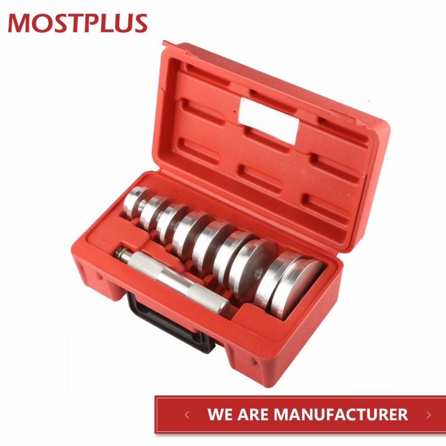 One Set Wheel Bearing Race and Seal Driver Master Install 9 Discs Collar Axle