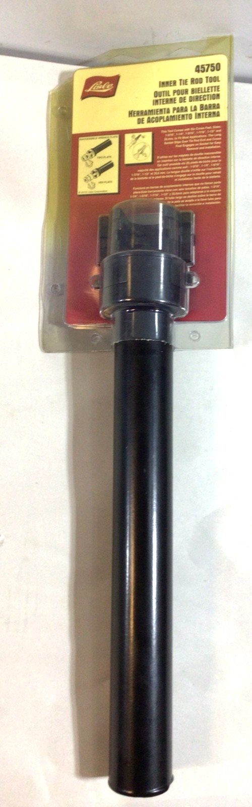 Lisle 45750 Inner Tie Rod Tool with Crowsfeet Fittings