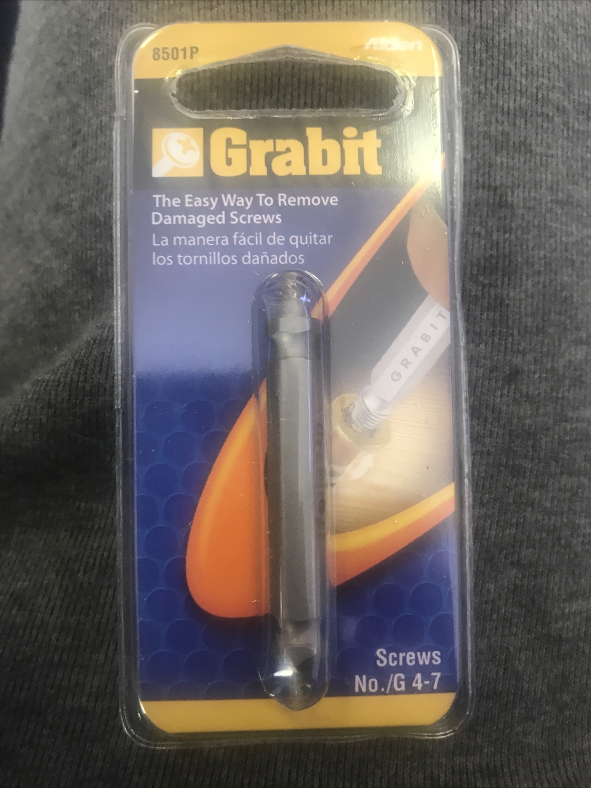 ALDEN Grabit 8501P Steel Double Ended Screw Extractor 1 pc. – NEW