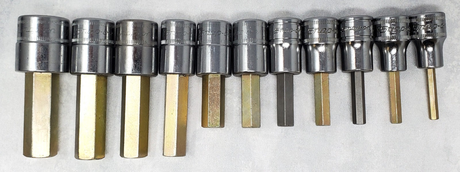 Snap-On 211EFAMY 11pc. Mix Drive Hex Bit Socket Set – PLEASE READ