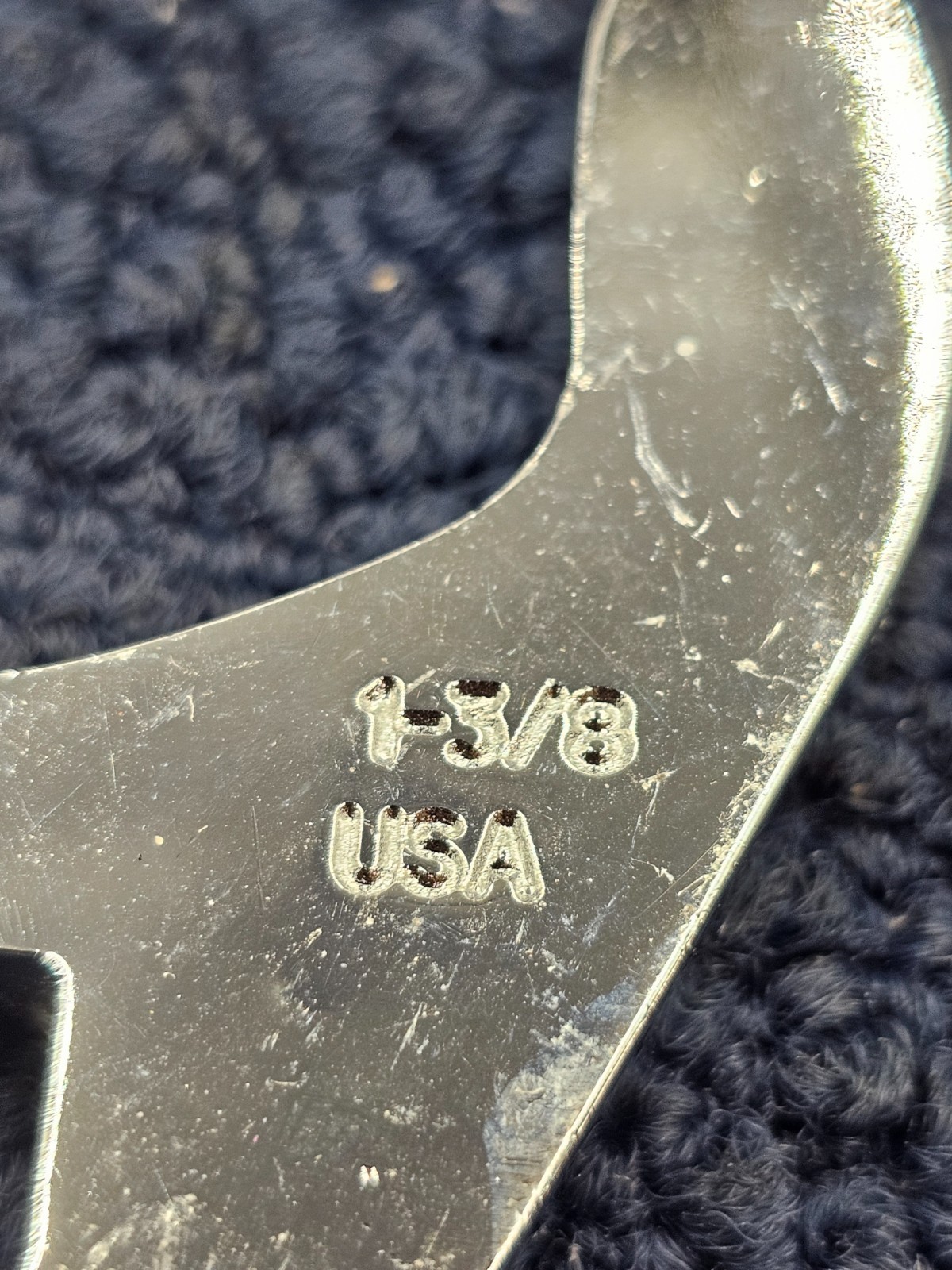 Proto 4944CF: 3/8 in. Drive 1-3/8 in. Full Polish Crowfoot Wrench, 2-1/2 in. OAL