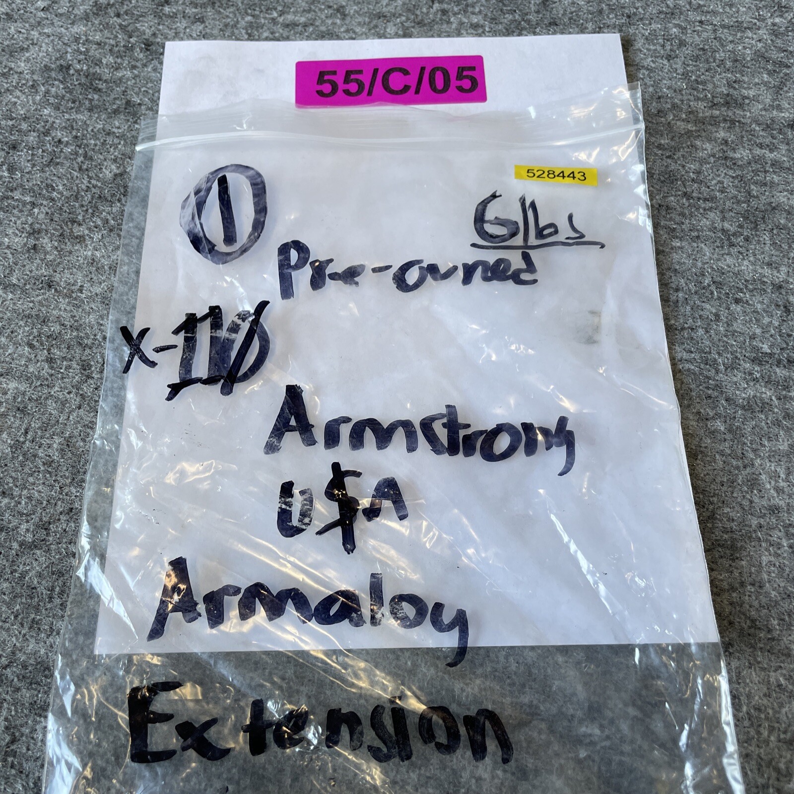 Armstrong X-110 Drive 9″ Length Chrome Plated Drive Armaloy ExtensionUsed