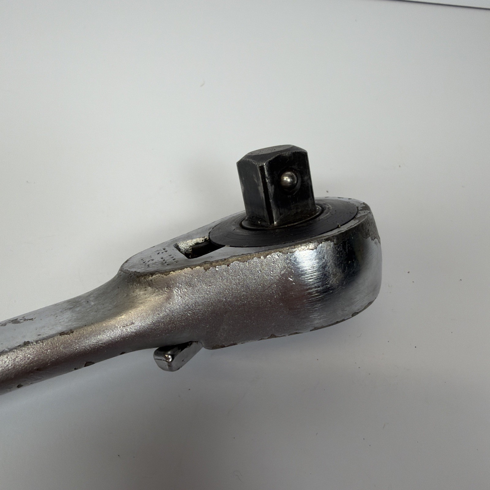 Vintage EASCO 1/2″ drive 10″ Knurled Handle Ratchet 731112 Rare! 73 1112 USA