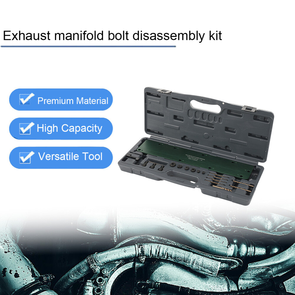 71500 Exhaust Manifold Bolt Stud Drill Template Removal Tool Dodge 5.7L Hemi US