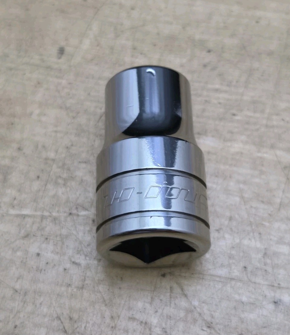 New Snap On TW161A – 1/2″ Drive 1/2″ Shallow 6 Pt Chrome Socket