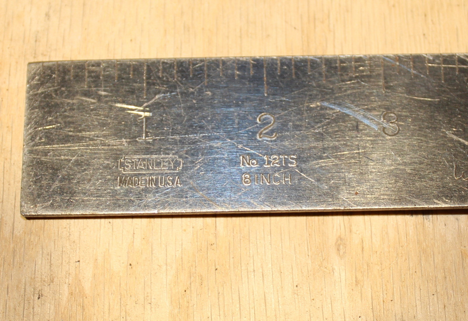 Stanley Steel Square Angle Gauge Set VINTAGE USA 6″ & 8″ No. 12 & 12TS Lot