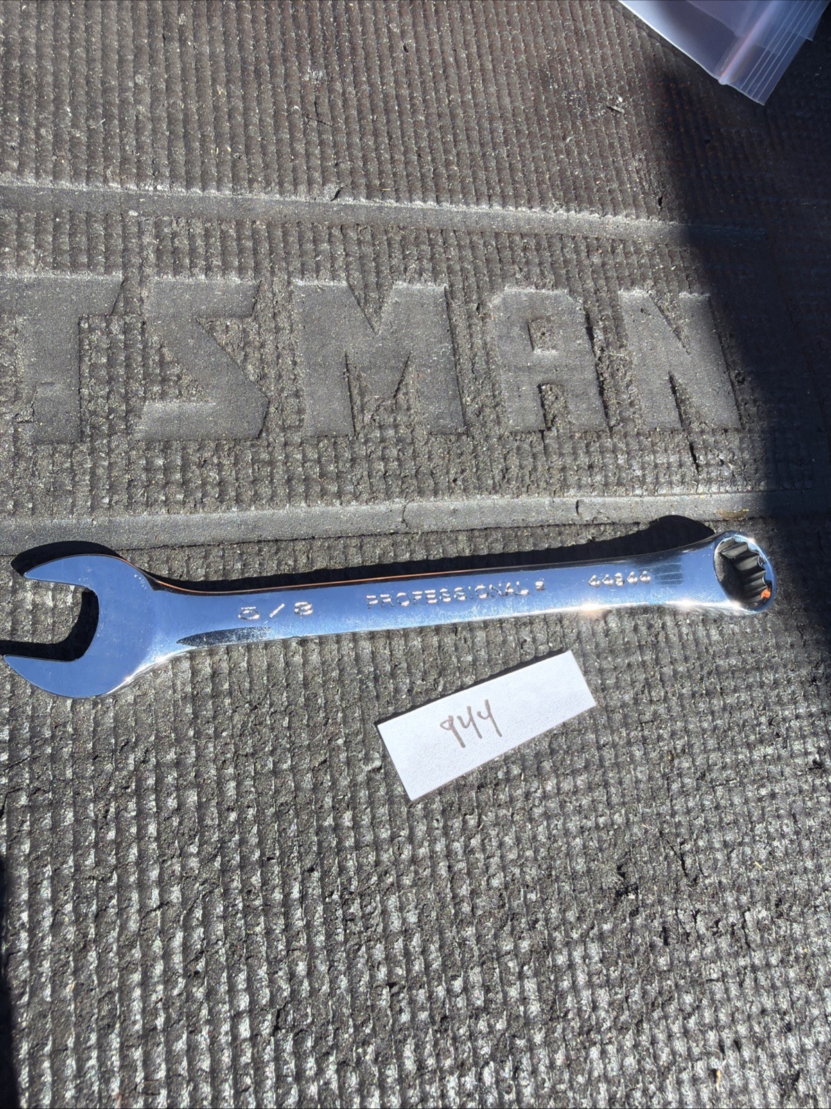 Sears CRAFTSMAN PROFESSIONAL SERIES 44944 5/8″ Combo 12 PT Wrench USA Nos K SK