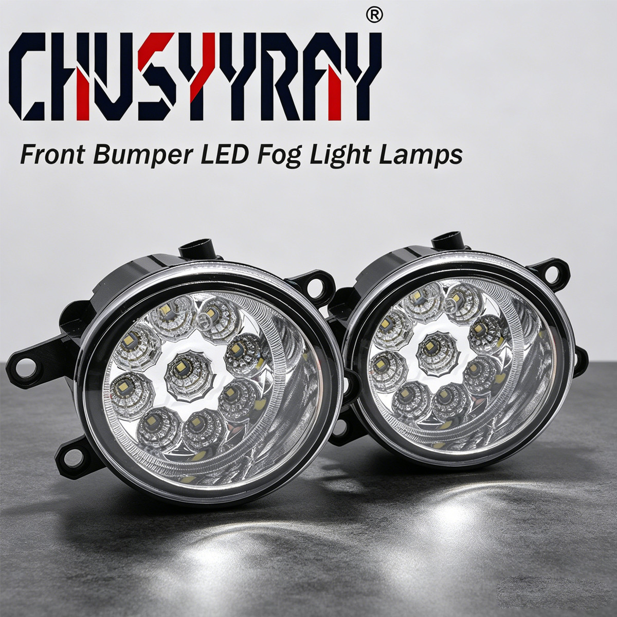 For 2006-2008 Toyota Yaris Hatchback Clear Fog Light Replacement
