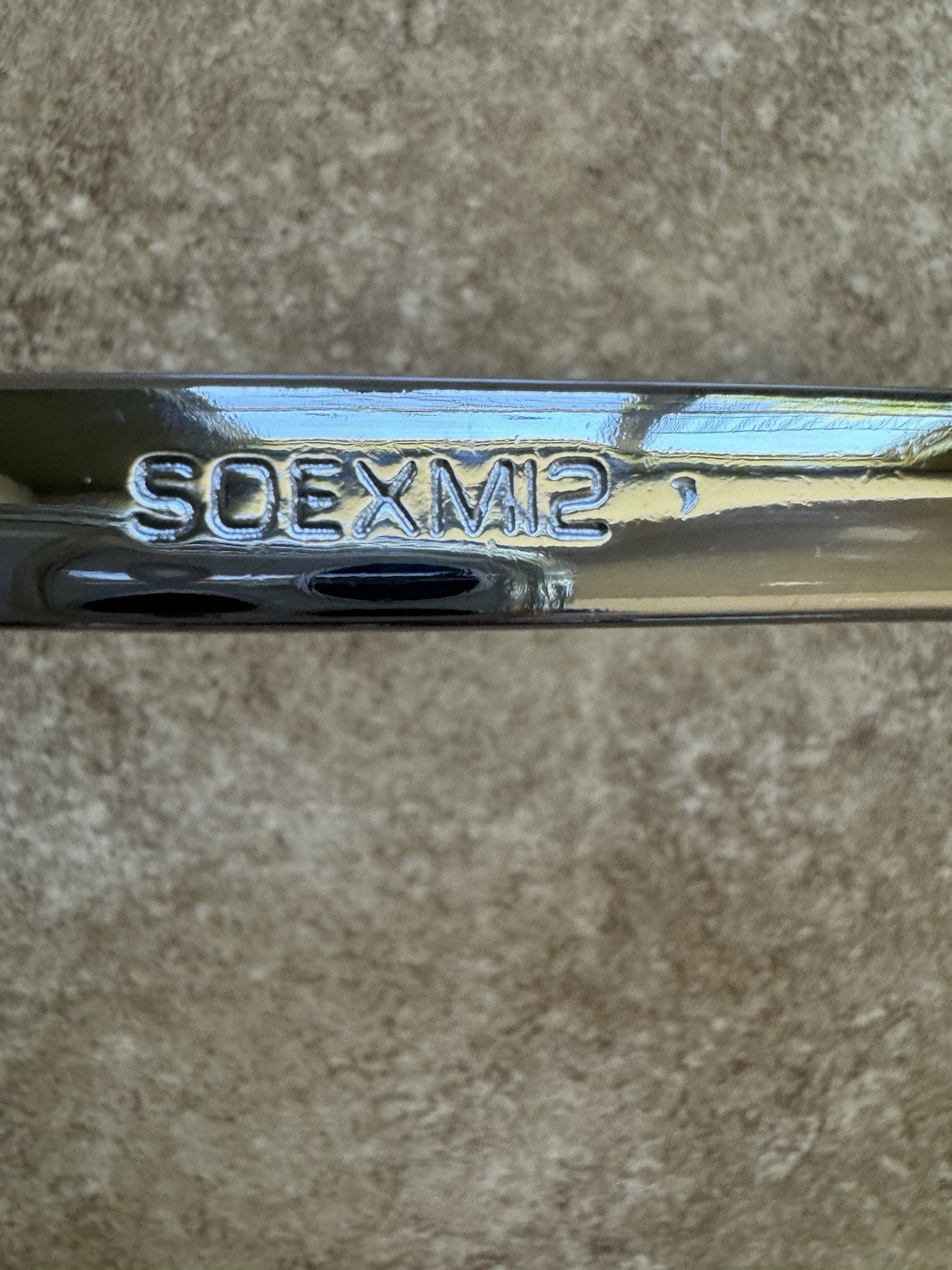 🔴 NEW Snap-On SOEXM12 – 12 mm Metric Flank Drive PLUS Combination Wrench USA