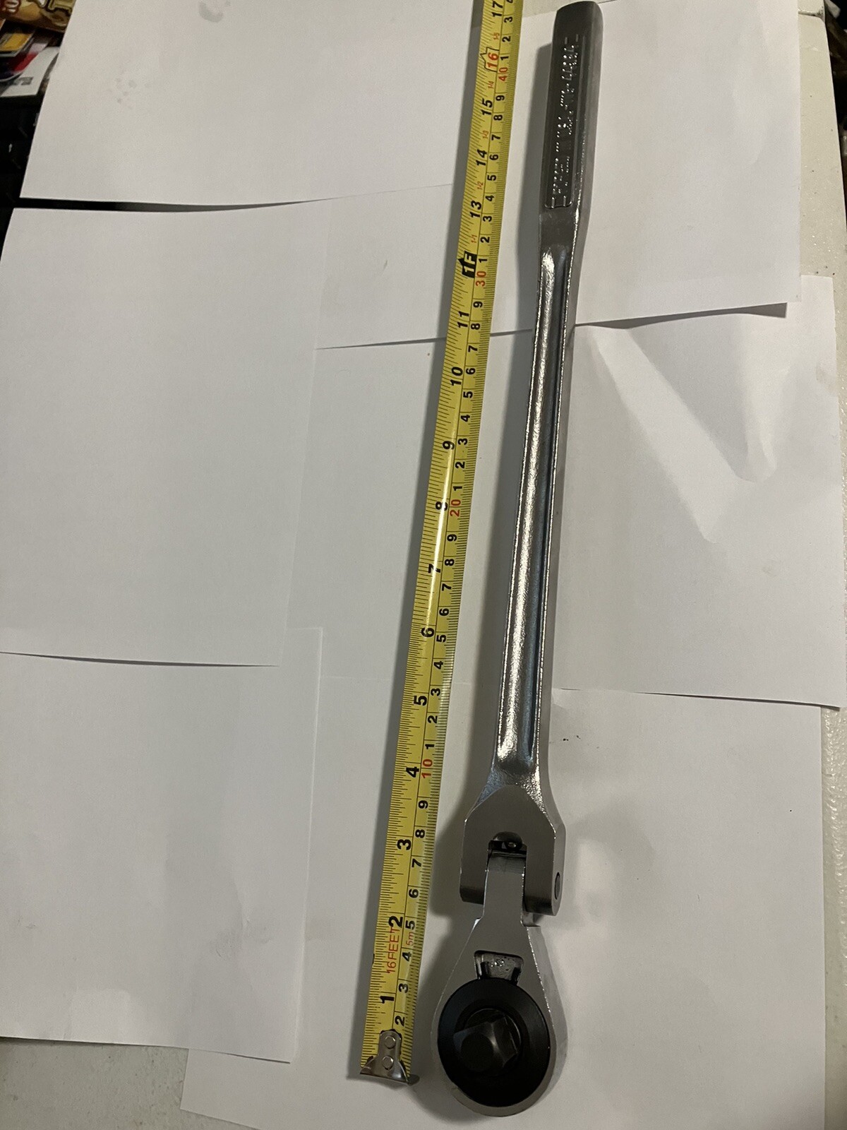CRAFTSMAN 1/2″ DR Long Flex Head Ratchet VVG-44984 Forged in USA CLEAN*