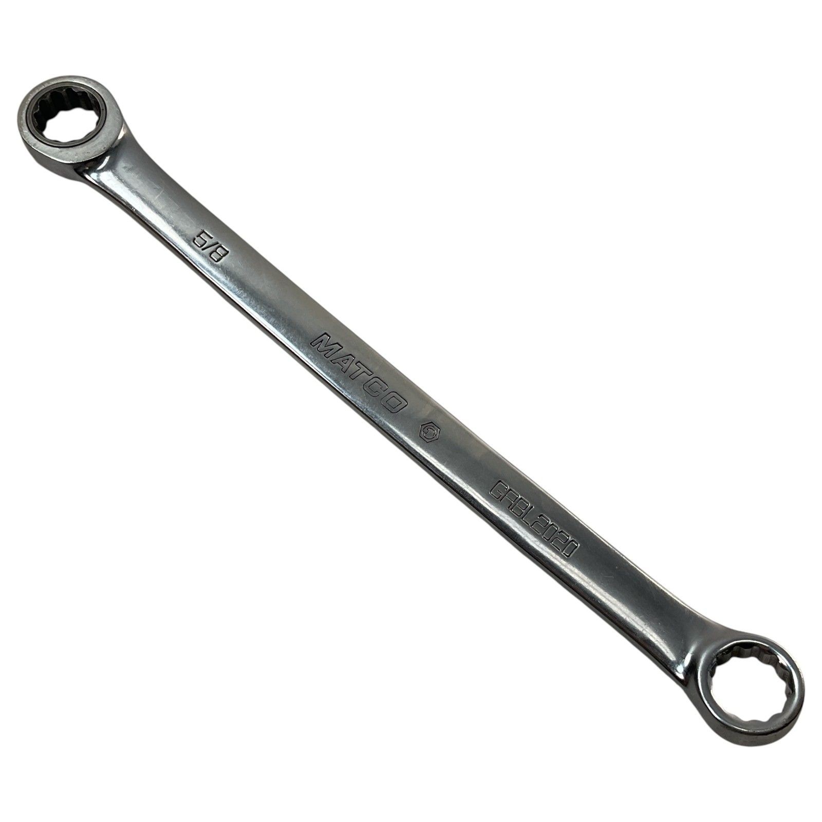 Matco Tools Ratcheting Box End Wrench GRBL2020 5/8″ Extra Long USA As Pictured