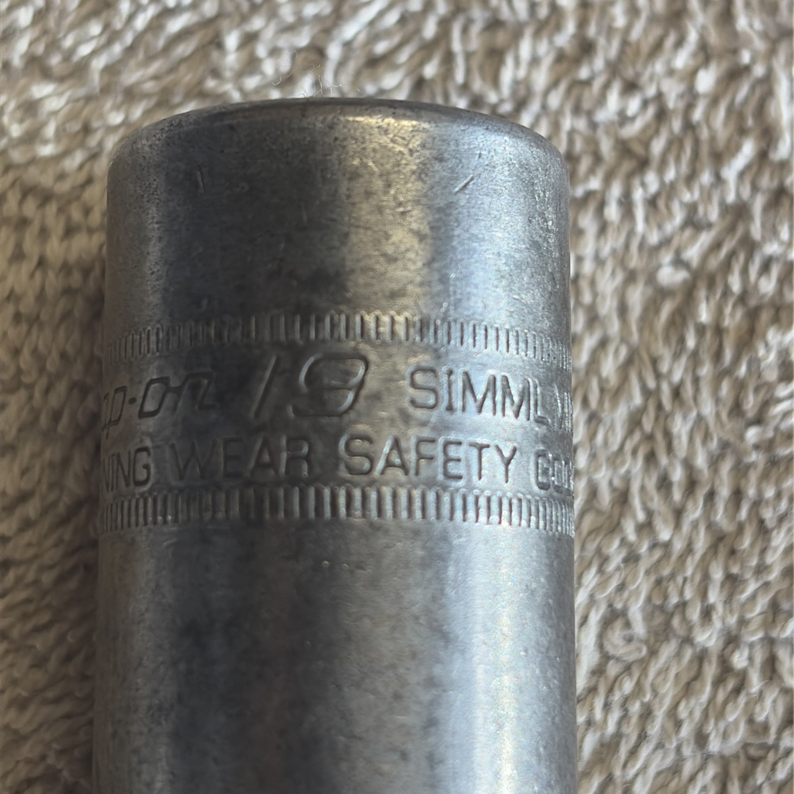 Snap- On 19mm SIMMLM190 Deep Impact Socket 1/2″ Drive 6 pt USA Bin #5