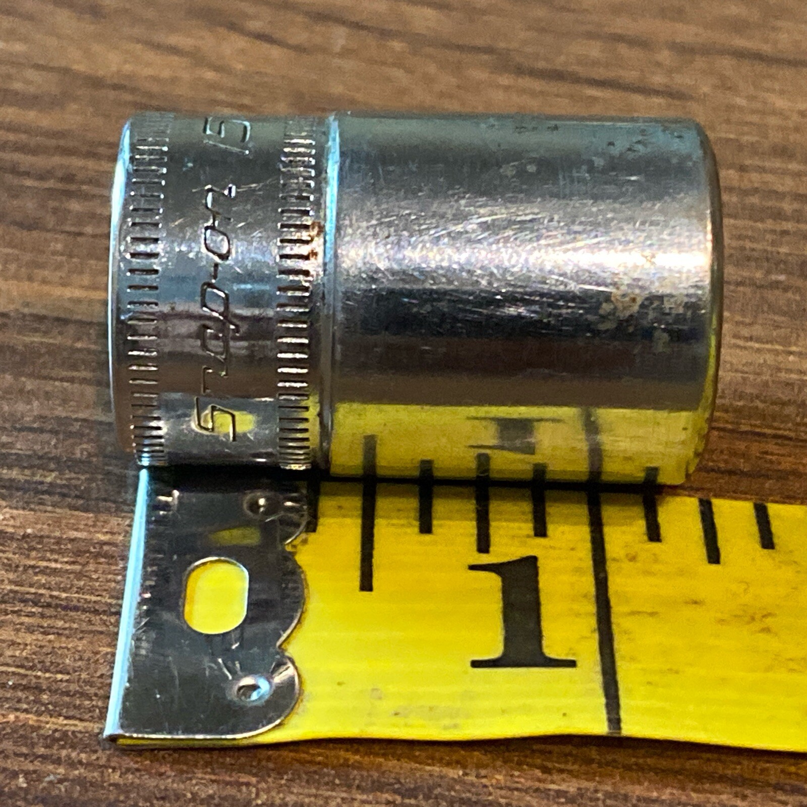 Snap On 15mm Semi Deep Socket 1/4″ Drive 6 Point TMMS15 USA