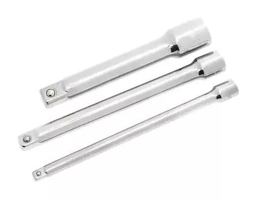 Husky 3 Piece Socket Extension Set 1/4” 3/8” 1/2” Drives 1006229519 NEW
