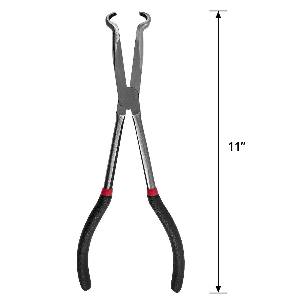 QWOKR Spark Plug Wire Removal Plier Boot Hose Ring Pliers, Black