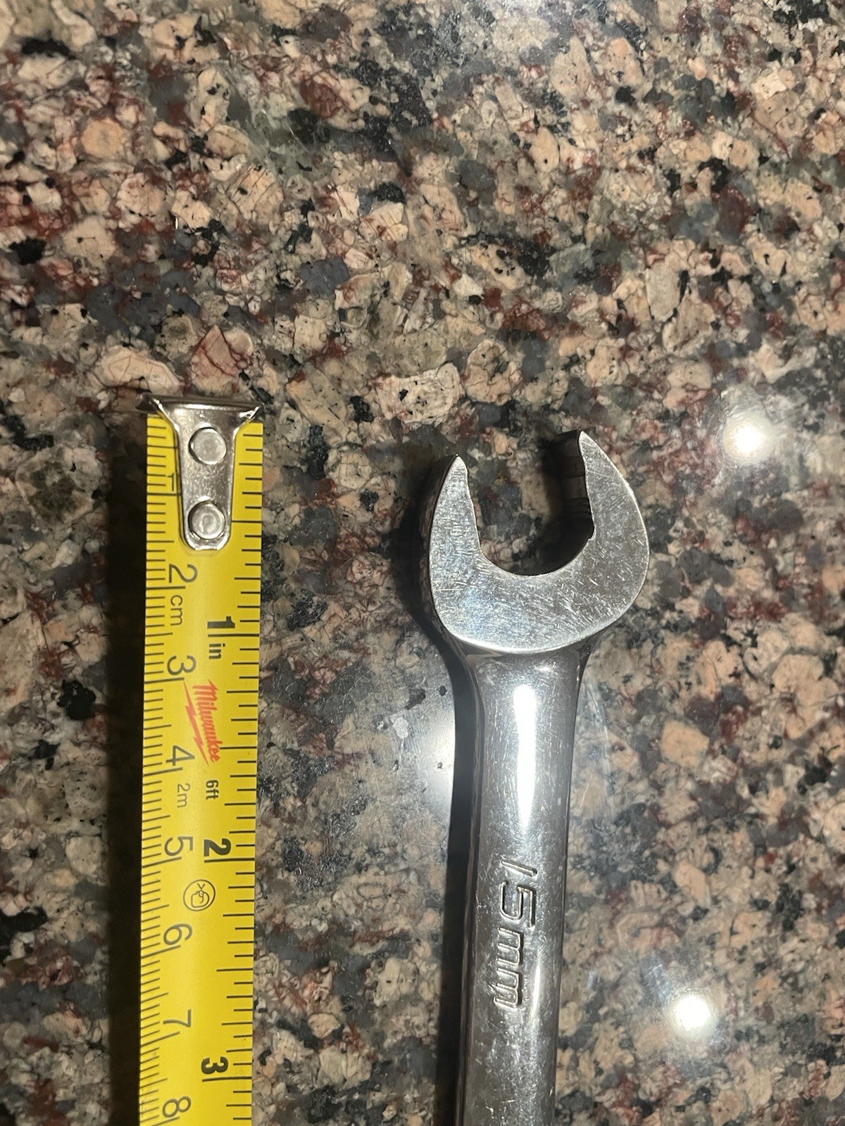 Snap-On Tools 15mm Metric Flank Driver Combination Wrench, SOEXM15