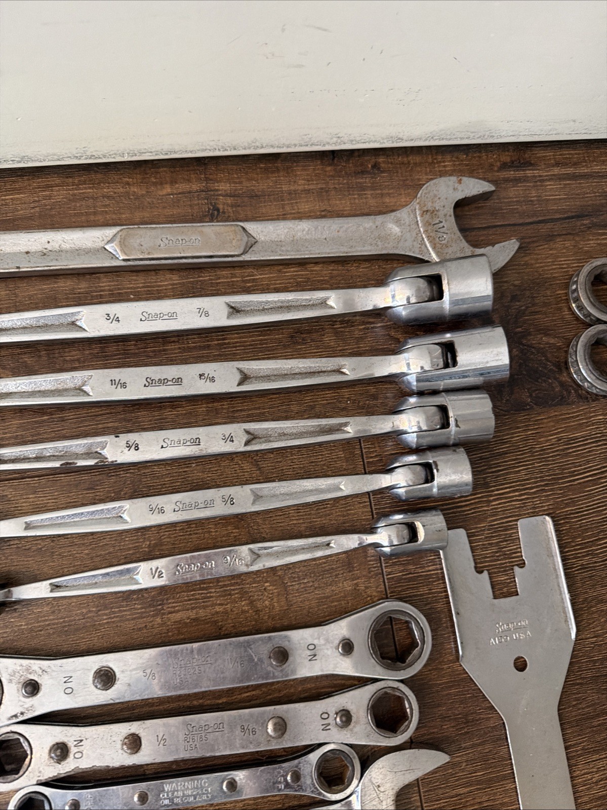 Large Snap On Mac Craftsman Tool Lot, Wrench’s screwdrivers Ratchet Flex Head