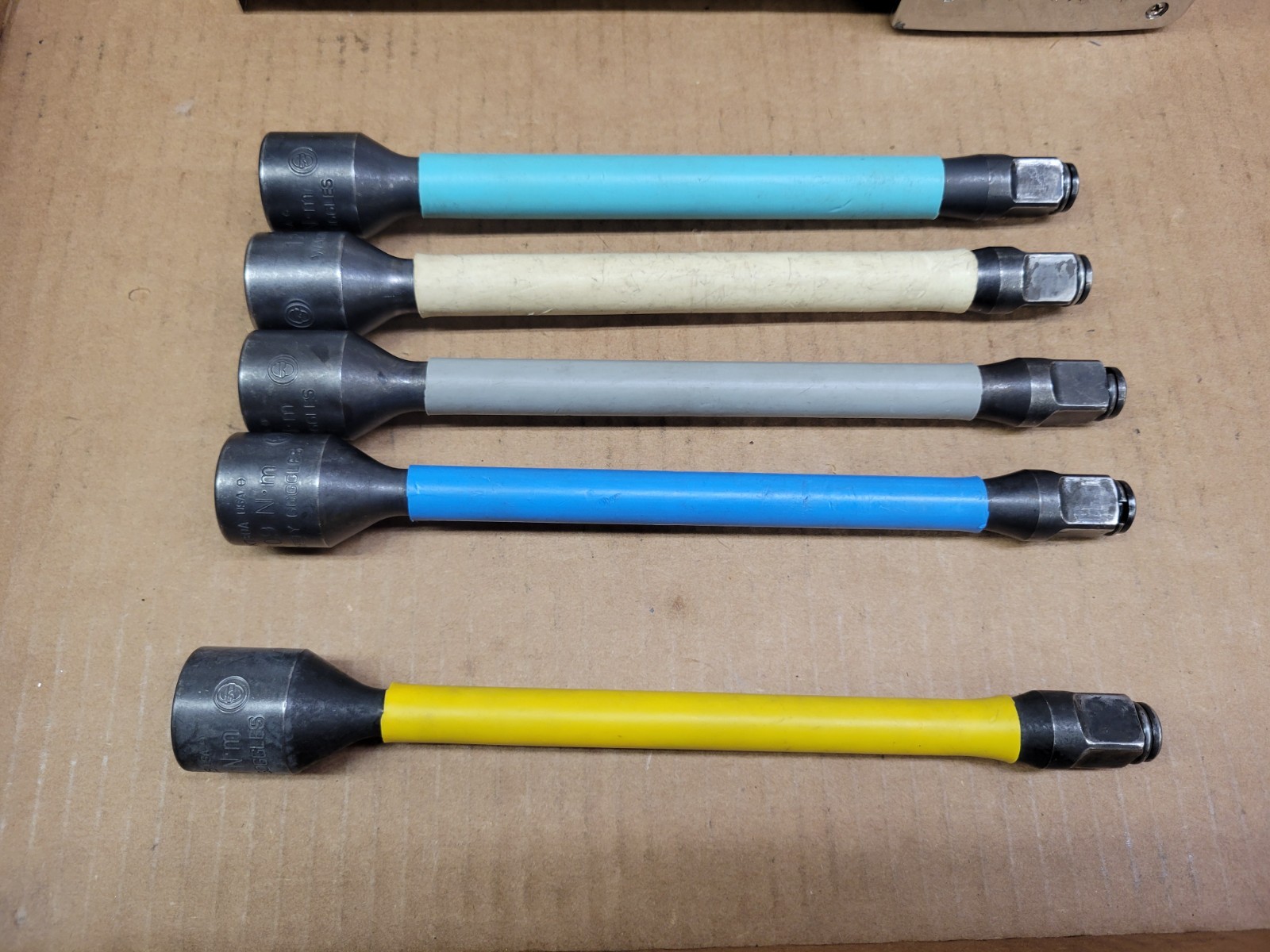 Snap On / Blue Point 1/2″ Drive 5-Piece Torque Stick Set