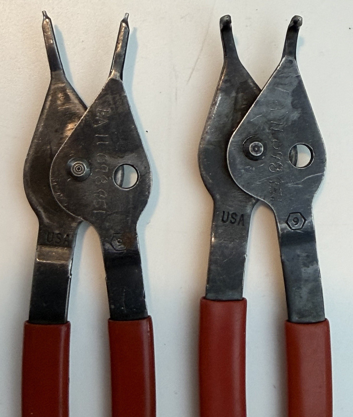 Blue Point Snap Ring Pliers Set of 4 PR 12A, PR 34A, PR 129A, PR 349A CLEAN