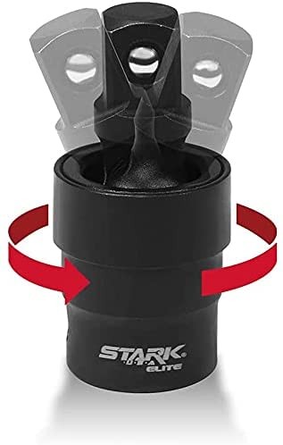 Stark USA 65PCS SAE & Metric 1/2″ DR Deep Shallow Impact Socket Adaptor Reducer