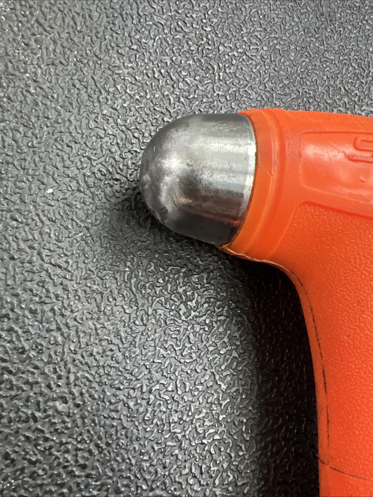 Snap on Tools ORANGE 16oz Soft Grip Dead Blow Ball Peen Hammer HBBD16O 🔥