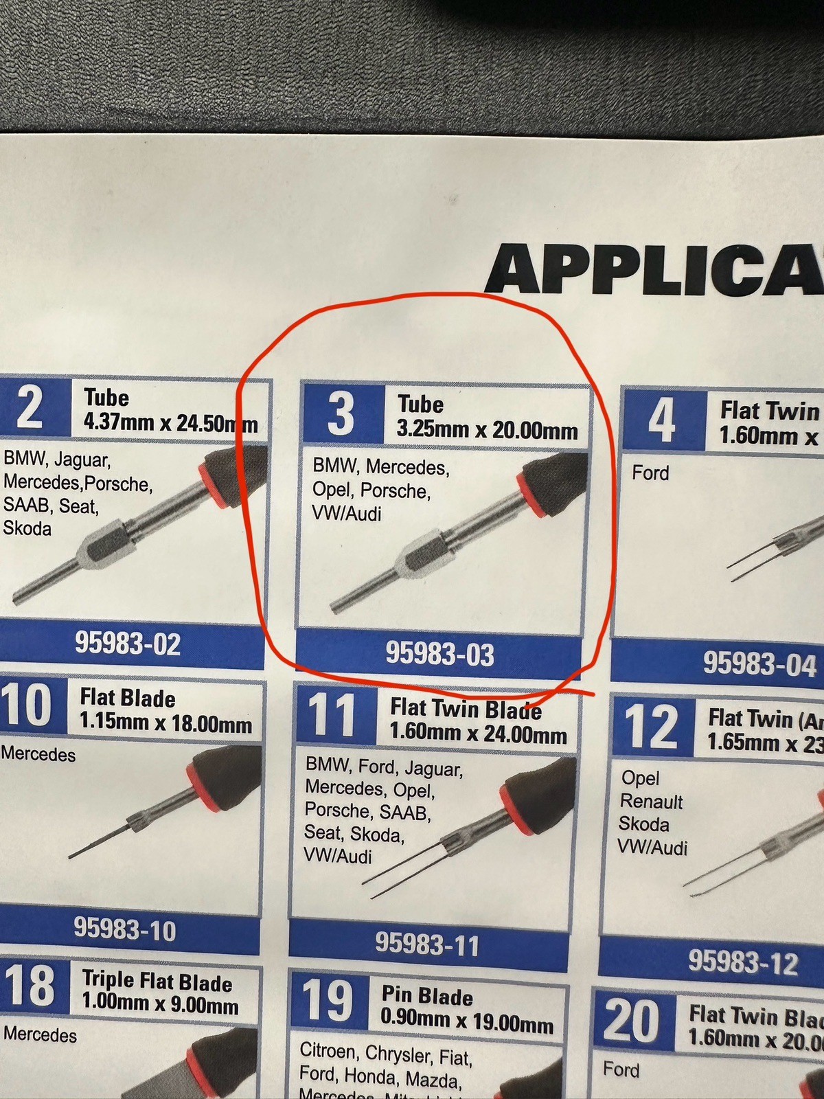 Matco Tools MASTERM23 Universal Automotive Terminal Tool Kit *Missing 1 Tool*