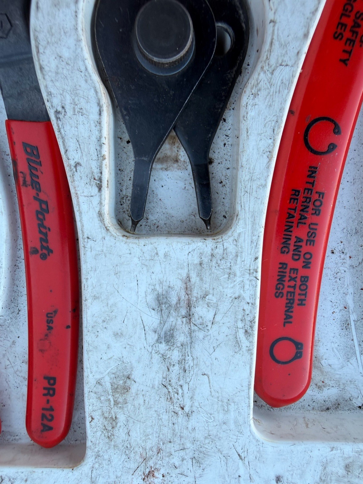 BLUE POINT Snap Ring Plier Set Stripper 5 Piece PR 34A,PR12A,PR32A,PR129A,PR349A